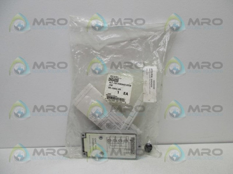 BRAD HARRISON DND4200 TOP MOUNT 4 OUTLET * NEW IN FACTORY BAG *
