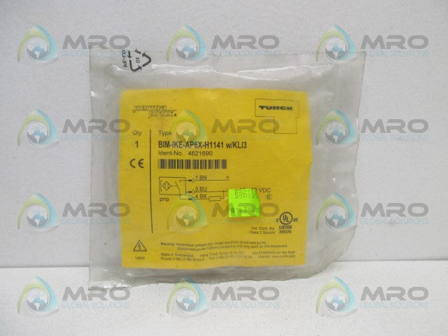 TRUCK BIM-IKE-AP6X-H1141-W/KLI3 PROXIMITY SENSOR * NEW IN FACTORY BAG *