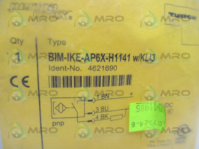 TRUCK BIM-IKE-AP6X-H1141-W/KLI3 PROXIMITY SENSOR * NEW IN FACTORY BAG *