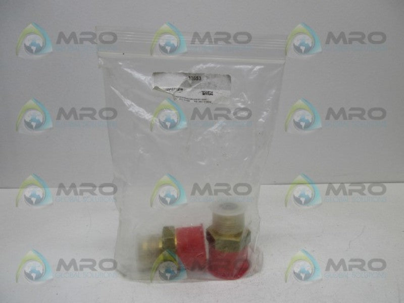 PRAXAIR 210653 BRASS ADAPTER  (PK OF 2)  NSNP IN BAG