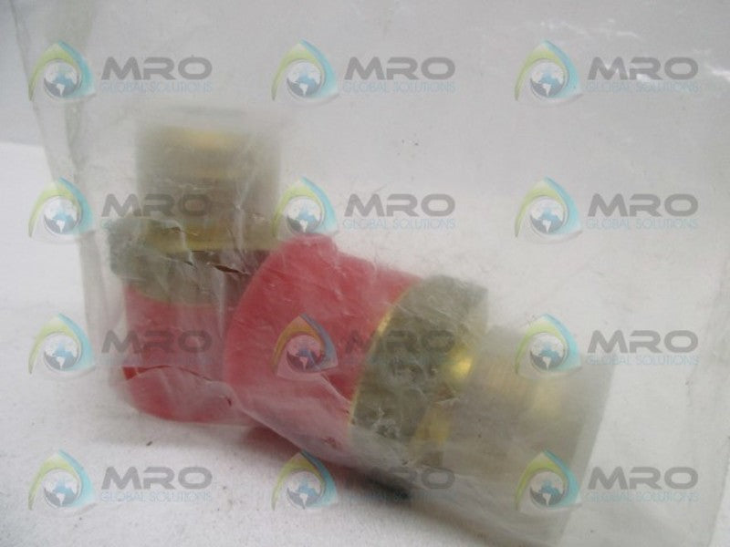 PRAXAIR 210653 BRASS ADAPTER  (PK OF 2)  NSNP IN BAG