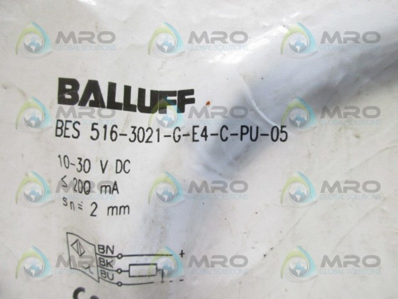 BALLUFF BES516-3021-G-E4-C-PU-05 INDUCTIVE SENSOR  NSMP