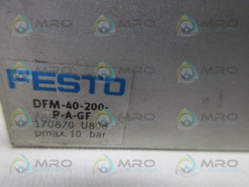 FESTO DFM-40-200-P-A-GF GUIDED DRIVE  UNMP