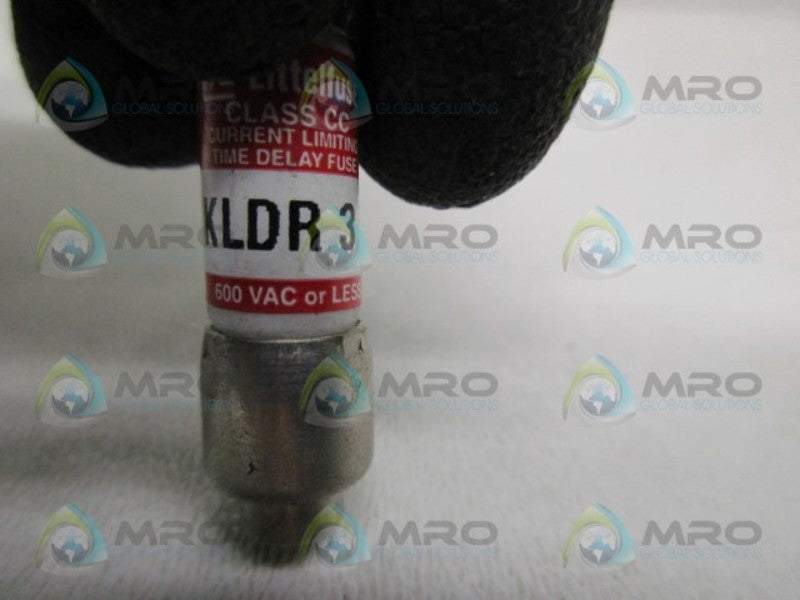 LITTLEFUSE KLDR-3 FUSE  UNMP