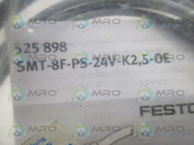 FESTO SMT-8F-PS-24V-K2,5-0E PROXIMITY SENSOR  NSMP