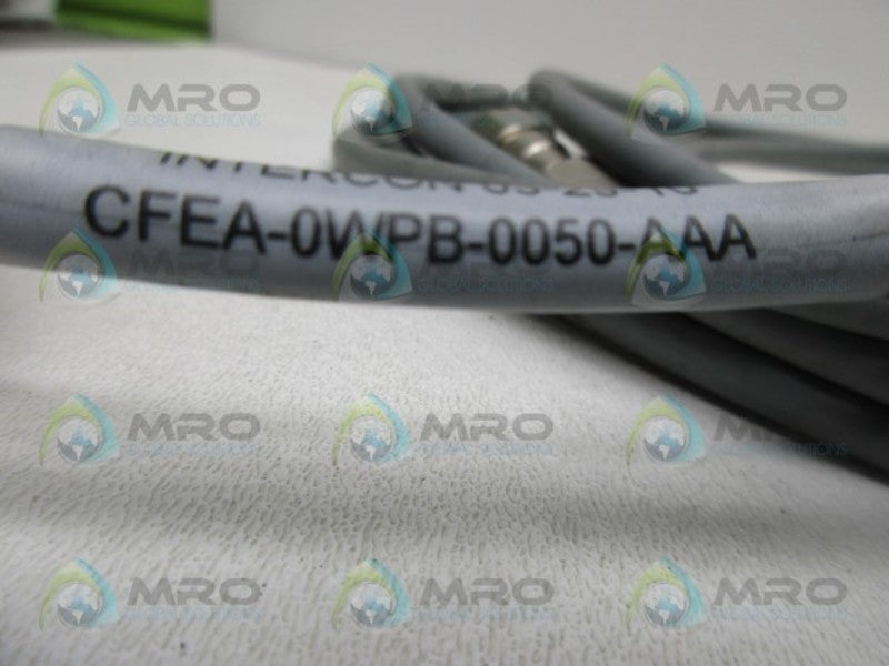 GE FANCU CFEA-0WPB-0050-AAA CORDSET POWER CABLE  UNMP