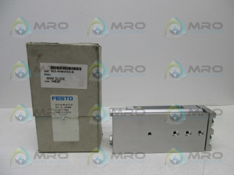 FESTO SLT-16-80-A-CC-B MINI SLIDE  NSMP