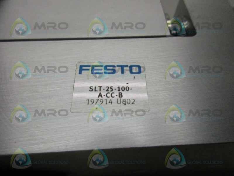 FESTO SLT-25-100-A-CC-B MINI SLIDE  UNMP