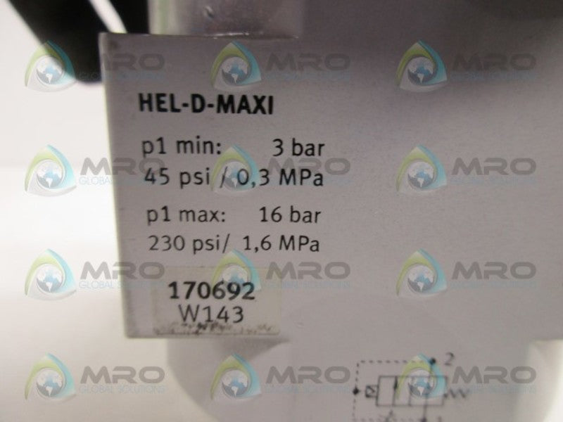 FESTO HEL-D-MAXI DIRECTIONAL START VALVE  UNMP