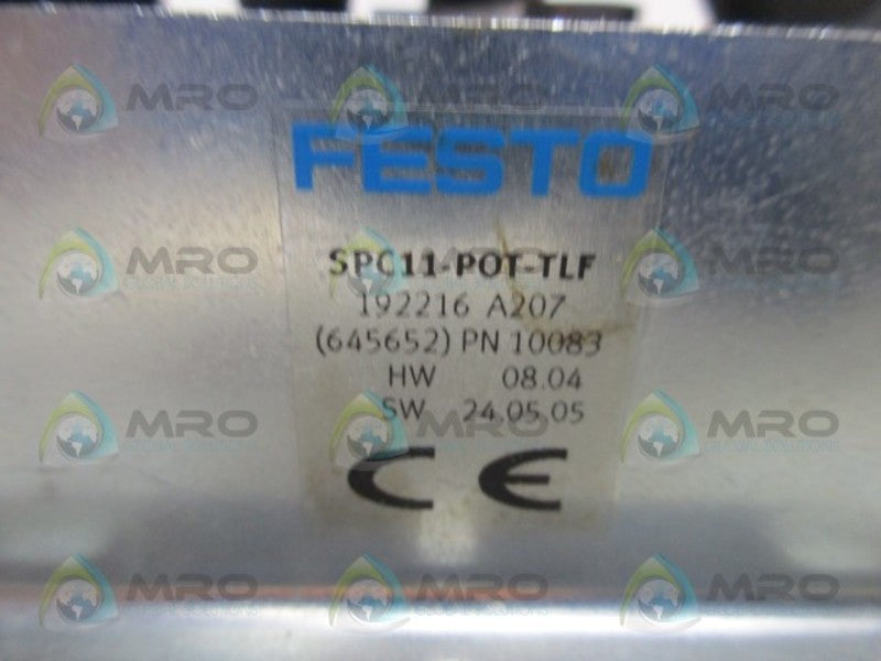 FESTO SPC11-POT-TLF END POSITION CONTROLLER  UNMP