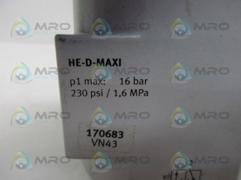 FESTO HE-D-MAXI ON/OFF VALVE  UNMP