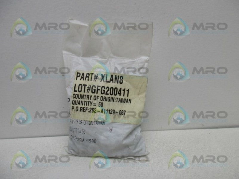 INDUSTRIAL MRO XLAN8 T-BOLT NUT (PK OF 50) * NEW IN FACTORY BAG *