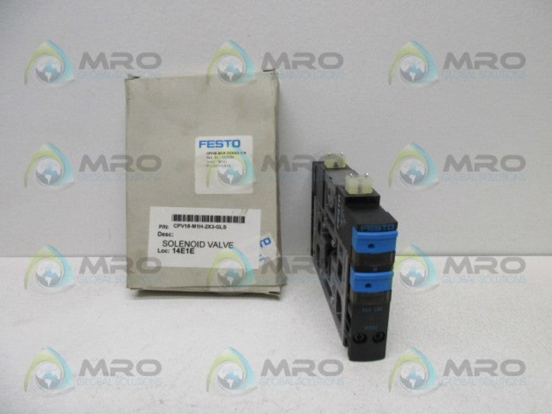 FESTO CPV18-M1H-2X3-OLS-1/4 SOLENOID VALVE  NSMP