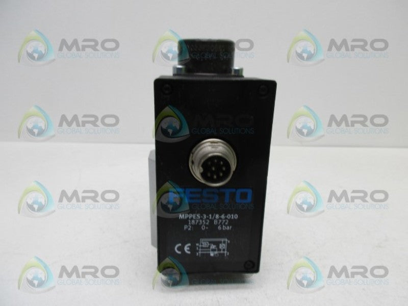 FESTO MPPES-3-1/8-6-010 PROPORTIONAL PRESSURE REGULATOR  UNMP