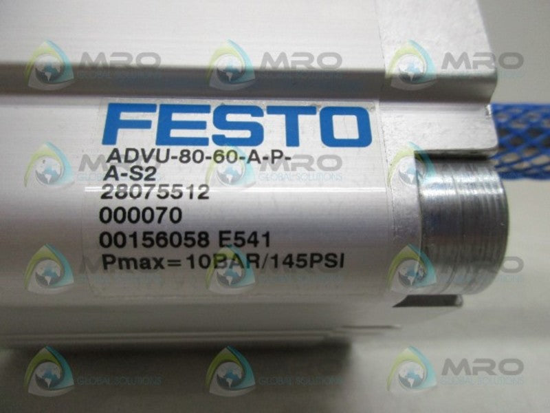 FESTO ADVU-80-60-A-P-A-S2 CYLINDER  NSNP
