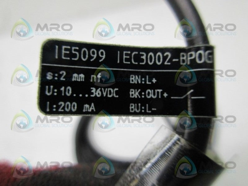IFM EFECTOR IEC3002-BPOG IE5099 NSMP