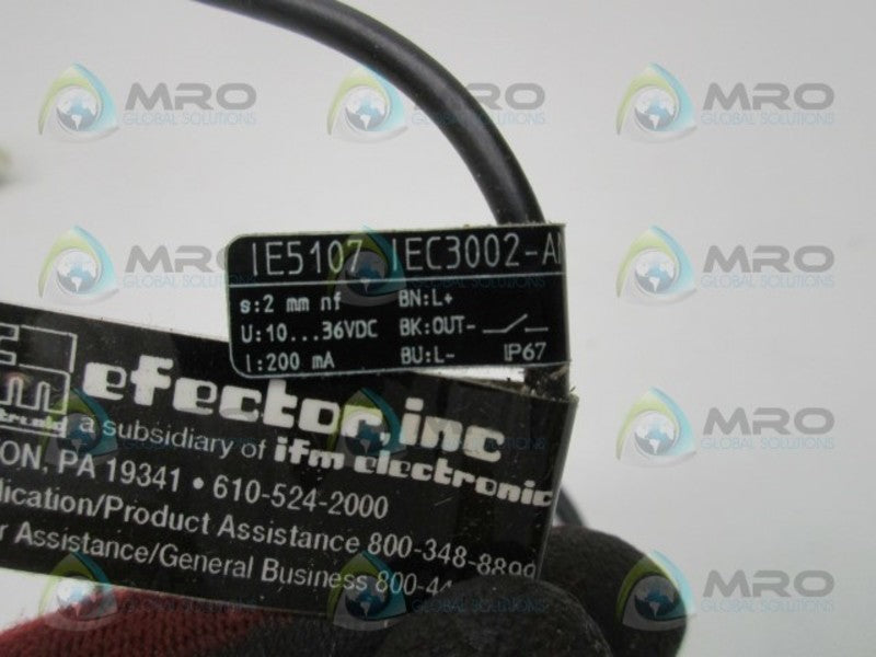 IFM EFECTOR IE5107 PROXIMITY SWITCH  NSMP