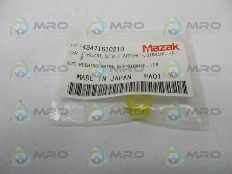 MAZAK D16X10L BUSHING  NSMP