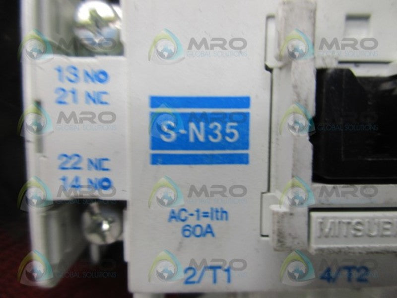 MITSUBISHI S-N35 CONTACTOR  UNMP