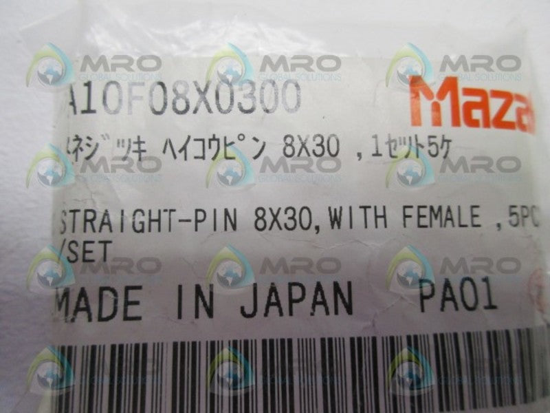 MAZAK A10F08X0300 STRAIGHT PIN (PK OF 5)  NSMP