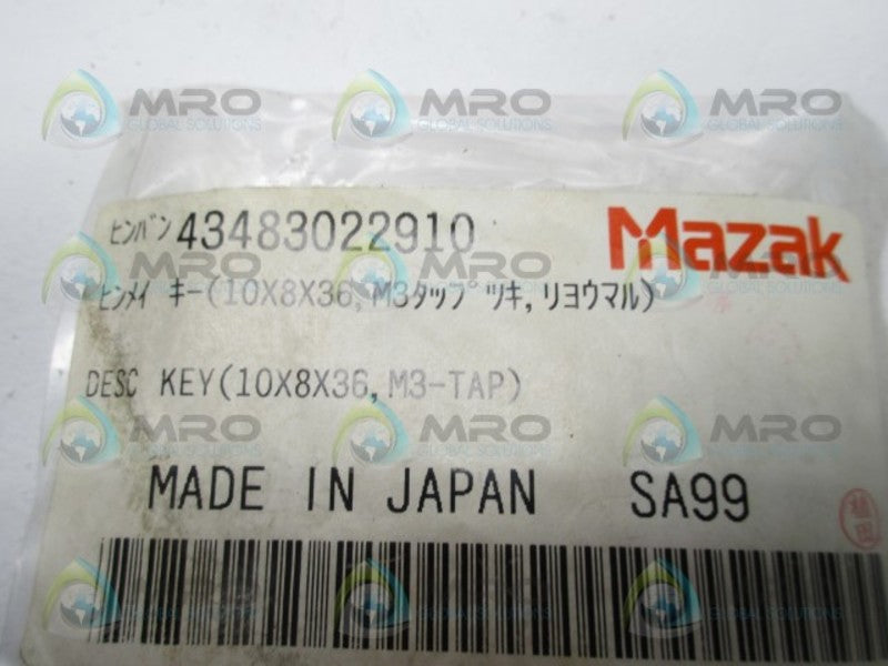MAZAK 43483022910 KEY  NSMP