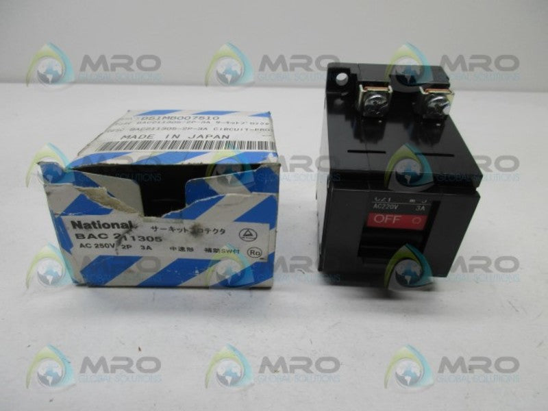 PANASONIC BAC211305 CIRCUIT PROTECTOR  NSMP
