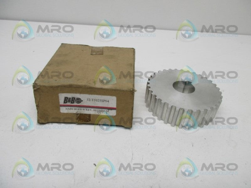 B&B 32-T1025SP04 GEAR 35MM BORE WITH KEY  NSMP