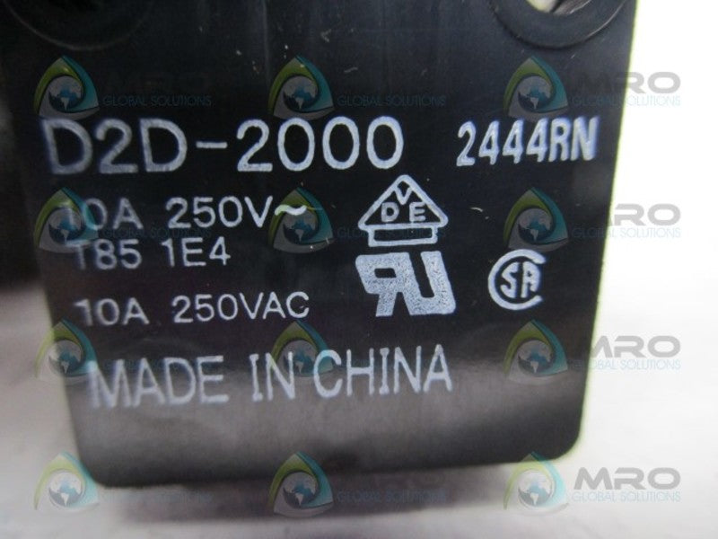 OMRON D2D-2000 INTERLOCK SWITCH (PK OF 4) * NEW IN BOX *