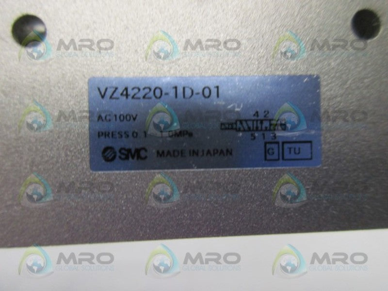 SMC VZ42201D01 SOLENOID VALVE  NSNP