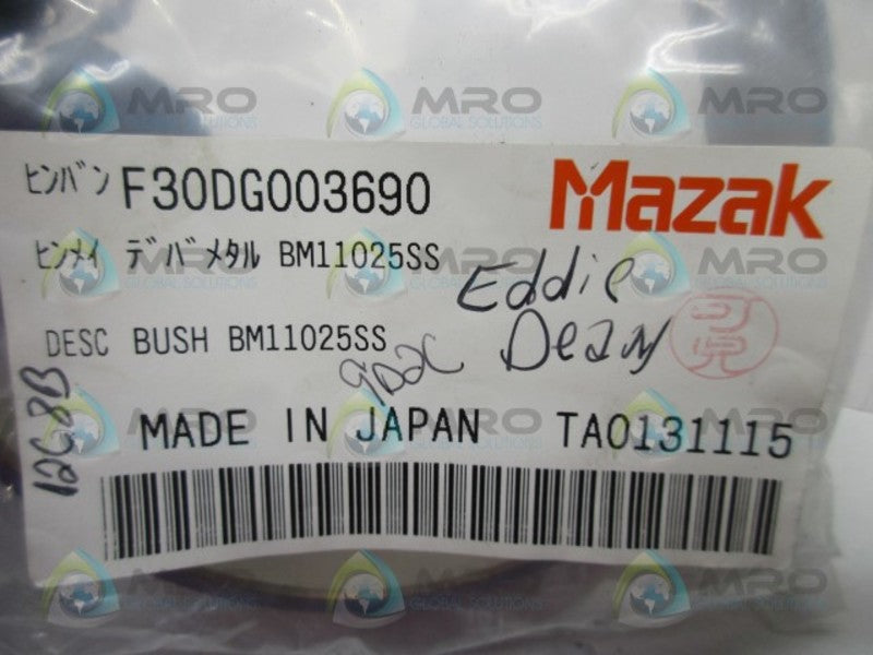 MAZAK F30DG003690 BUSHING BM11025SS  NSMP