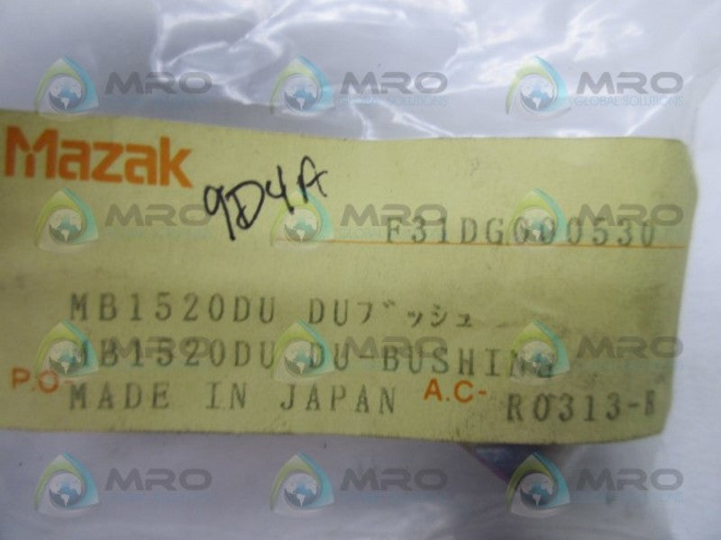 MAZAK F31DG000530 BUSHING MB1520DU  NSMP