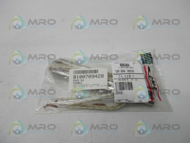 INDUSTRIAL MRO CU4061 HEATER CARTRIDGE (PK OF 2) * NEW IN FACTORY BAG *