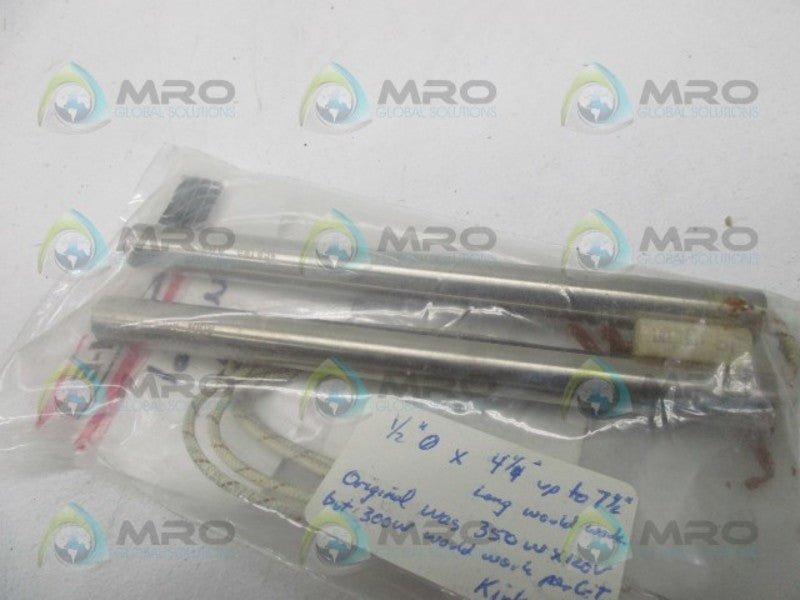 INDUSTRIAL MRO CU4061 HEATER CARTRIDGE (PK OF 2) * NEW IN FACTORY BAG *