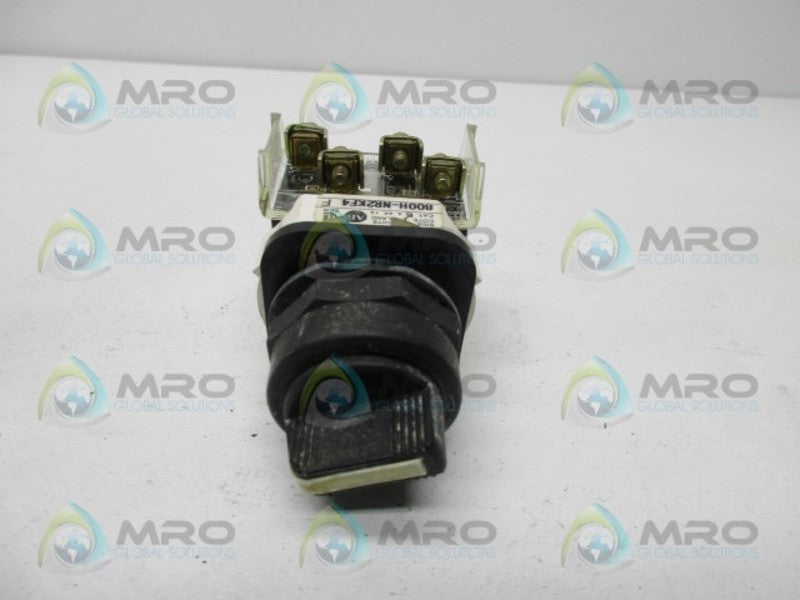 INDUSTRIAL SPARE PART 800H-NR2KF4DAXX SER. F SELECTOR SWITCH  UNMP