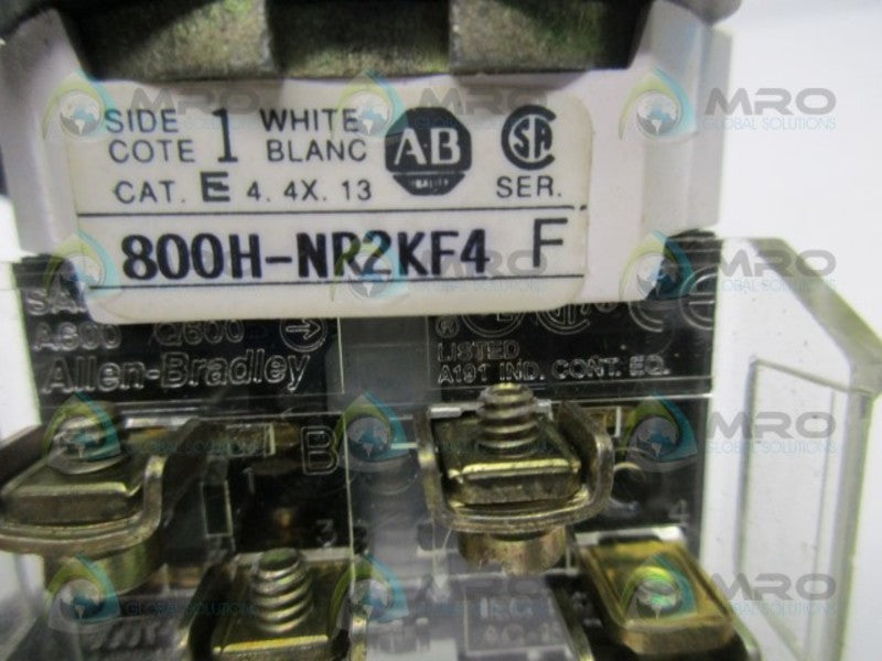 INDUSTRIAL SPARE PART 800H-NR2KF4DAXX SER. F SELECTOR SWITCH  UNMP
