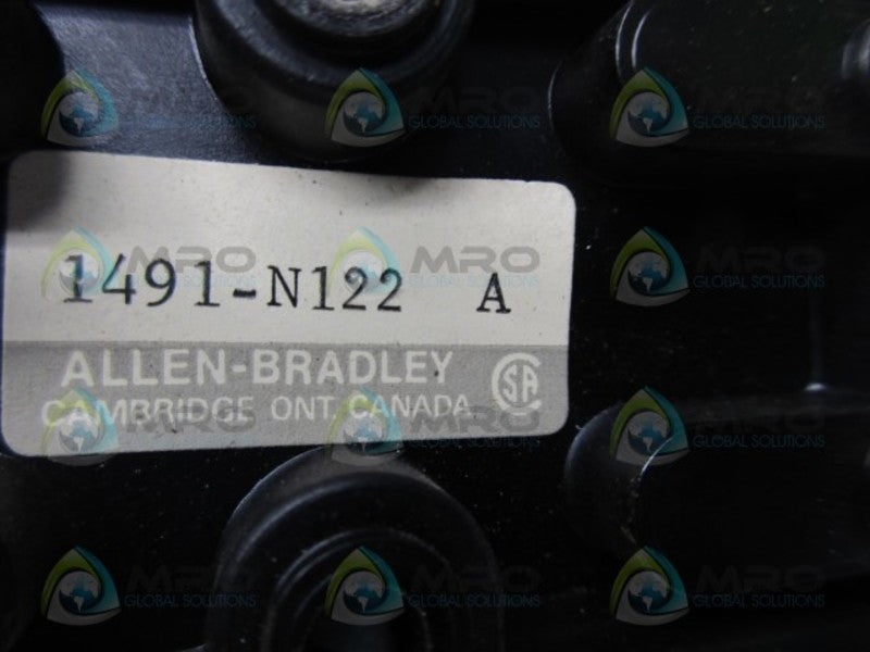 ALLEN BRADLEY 1491-N122 SER. A FUSE BLOCK  UNMP