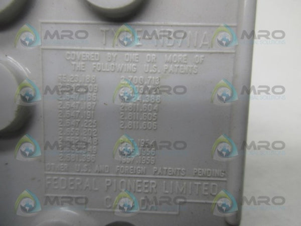 FEDERAL PACIFIC NB115 CIRCUIT BREAKER  UNMP