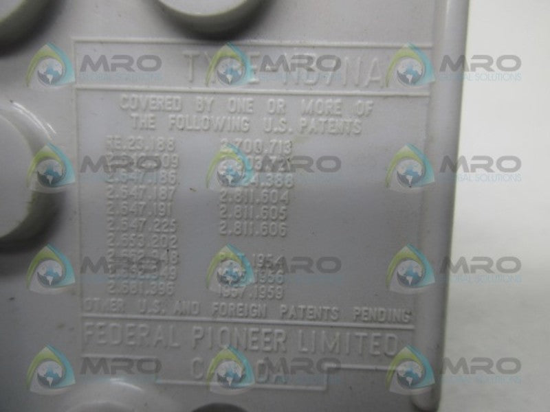 FEDERAL PACIFIC NB115 CIRCUIT BREAKER  UNMP