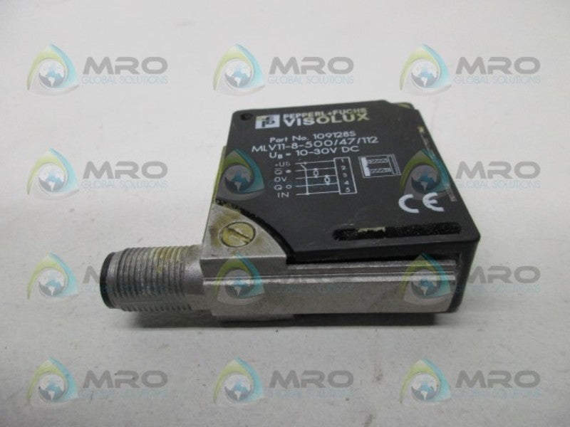 PEPPERL & FUCHS MLV11-8-500/47/112 AUTOMATION SENSOR  UNMP