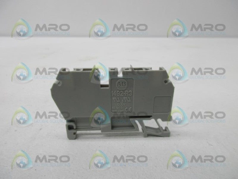 ALLEN BRADLEY 1492-R3 TERMINAL BLOCK  UNMP