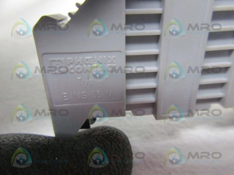 PHOENIX CONTACT E/NS35N TERMINAL BLOCK  UNMP