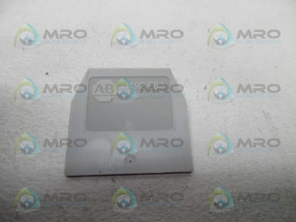 ALLEN BRADLEY 1492-EB3 END BARRIER  UNMP