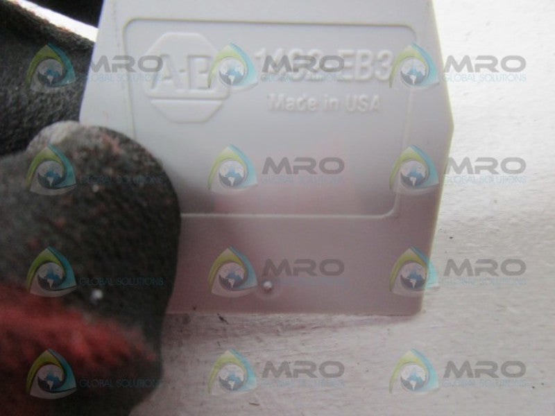 ALLEN BRADLEY 1492-EB3 END BARRIER  UNMP
