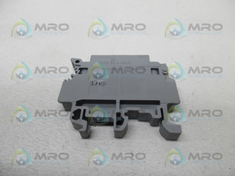 ENTRELEC FUSE 6.3 A MAXI TERMINAL BLOCK  UNMP