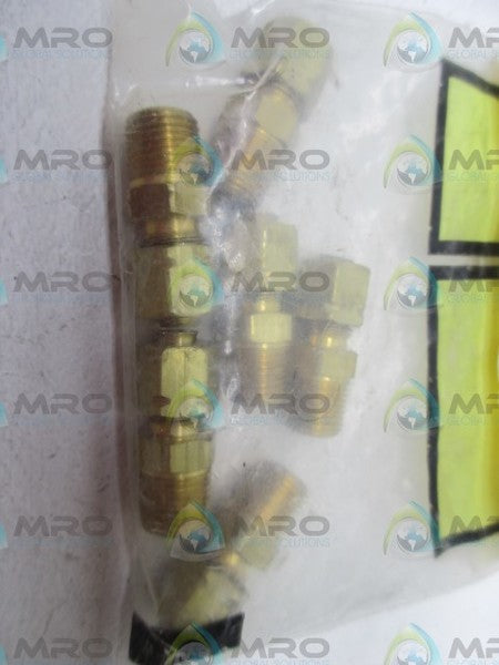 PARKER 68CA-3-2 ADAPTER TUBING TO PIPE (PK OF 6) * NEW IN BAG *