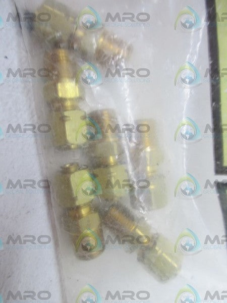 PARKER 68CA-3-2 ADAPTER TUBING TO PIPE (PK OF 6) * NEW IN BAG *