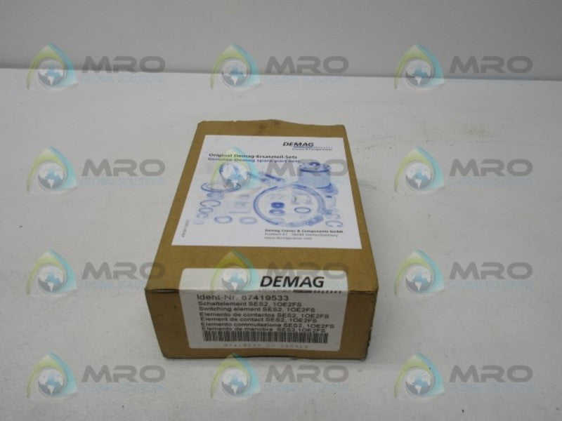 DEMAG 87419533 CONTACT BLOCK * FACTORY SEALED *