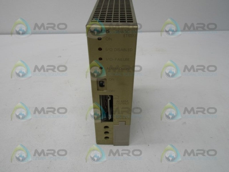 SIEMENS SIMATIC S5 6ES5-318-8MA12 INTERFACE MODULE  UNMP