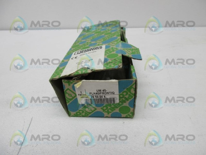 PHOENIX CONTACT UM45-FLK40 TERMINAL BLOCK  NSMP