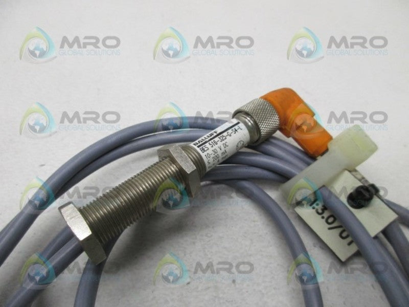 BALLUFF BES516-325-G-S4-L INDUCTIVE SENSOR (AS PICTURED)  UNMP